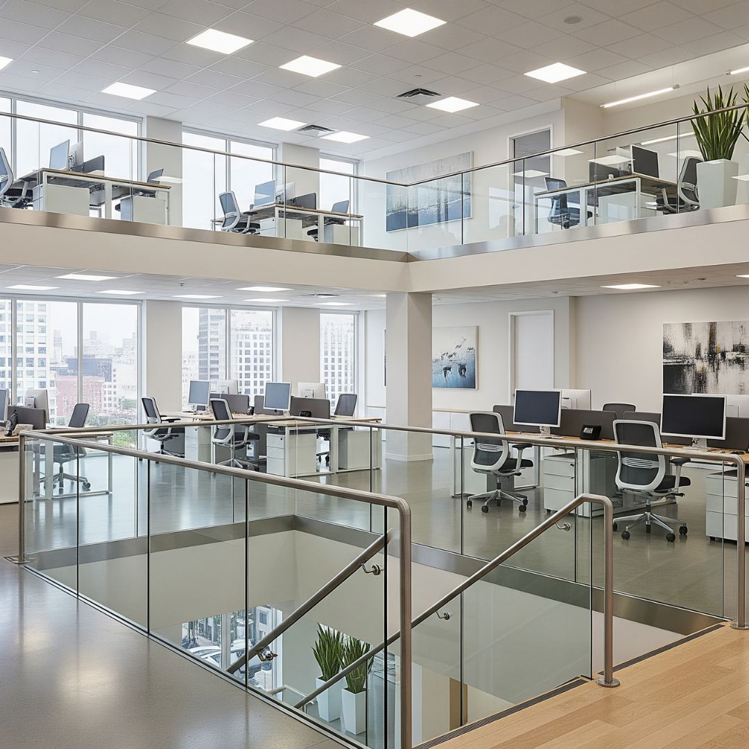 Elegant Glass Railings
